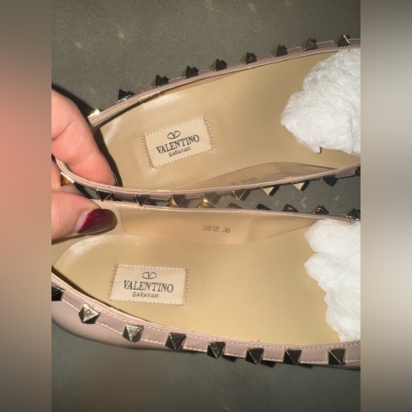 Valentino Studded nude flats size Euro 38 US 8 - Picture 7 of 7